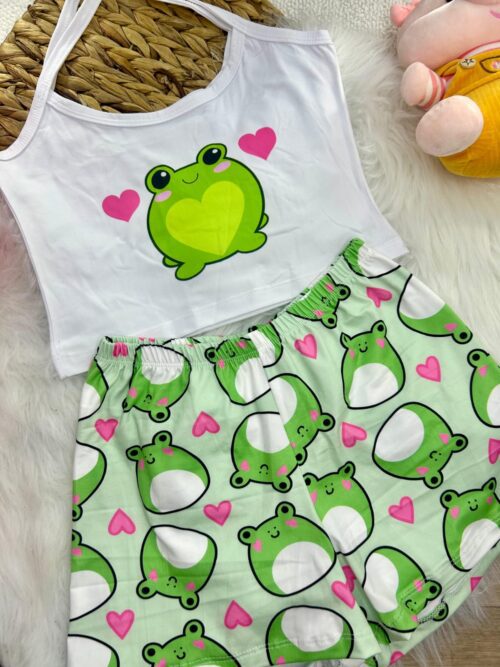 Pijama de mujer de ranita